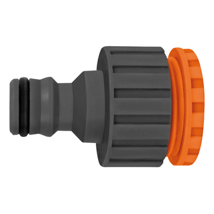 Adaptador Fêmea com Rosca 3/4" e Redução 1/2" em Plástico para Jardim - Tramontina