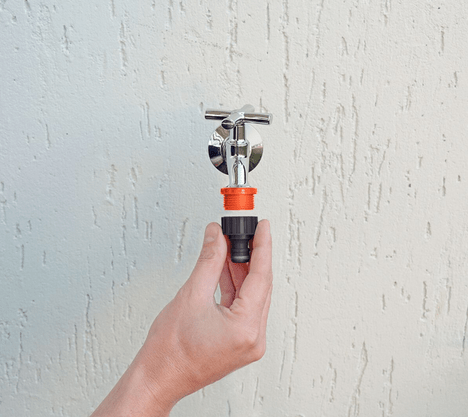 Adaptador Fêmea com Rosca 3/4" e Redução 1/2" em Plástico para Jardim - Tramontina