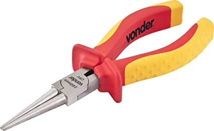 Alicate Bico Redondo 6" CRV VDE - Vonder