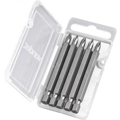 Bits Phillips Com Encaixe 1/4 N 1,75mm Com 5 Peças - Vonder