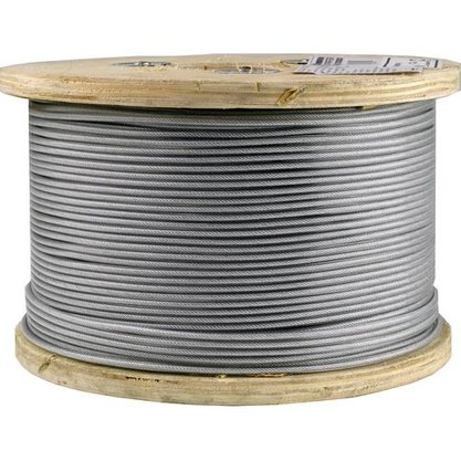 Cabo Aço Galvanizado  6,4mm  1/4" 6 X 7 - Starfer