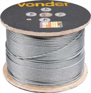 Cabo Aço Galvanizado AF ( Preço por metro) - Vonder