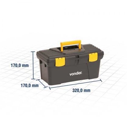 Caixa Ferramenta Plástica CPV0320 - Vonder