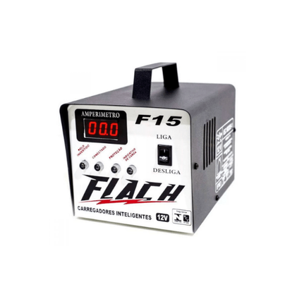 Carregador De Bateria 15A 12v - Flach