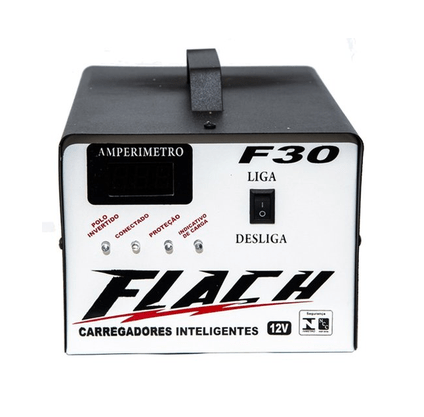 Carregador De Bateria 30A 12v - Flach