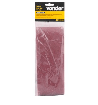 Cinta Lixa 100x610mm g 40-Vonder