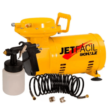 Compressor Ar 2,3 Jet fácil Monofásico Para Pintura Schulz