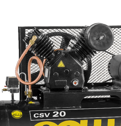 Compressor Ar  20/200 175 LBS MAX 220/380V - Schulz