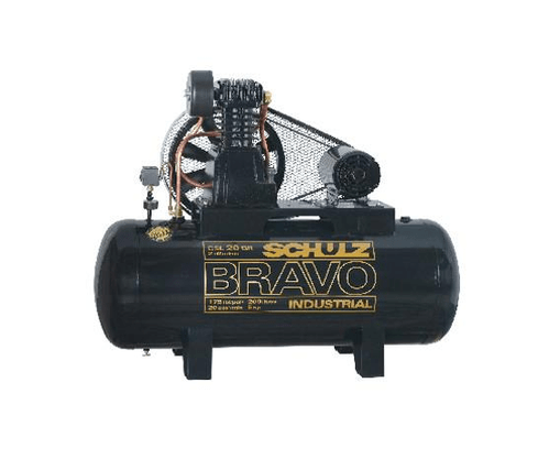 Compressor Ar 20/200 - CSL - C/ Mot. Trif. Bravo Alta - Schulz
