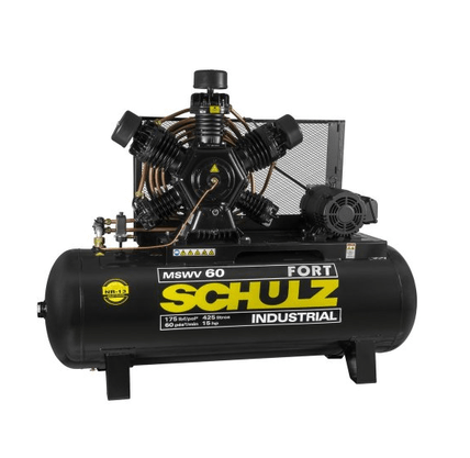 Compressor Ar  60/425 - 175 Lbs - Fort-  220/380V - Schulz