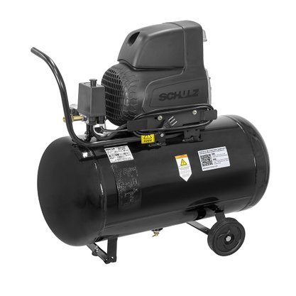Compressor Ar 8,6/25 - Mon. 2,0Hp Pratiko com rodas - Schulz
