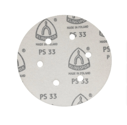 Disco Lixa Hookit 152mm Com Furo PS33 - Klingspor