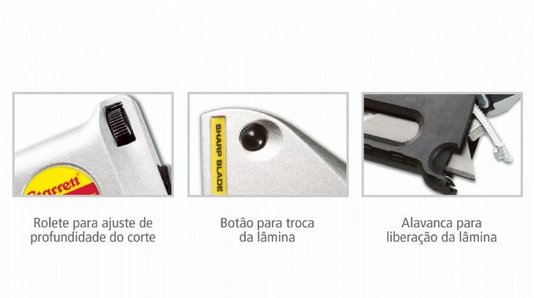 Estilete S 011 Hidden Edge - Starrett
