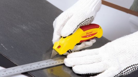 Estilete S 014 Retrátil Alumínio Trapézio - Starrett