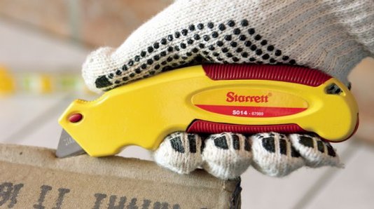 Estilete S 014 Retrátil Alumínio Trapézio - Starrett