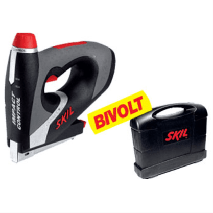 Grampeador Elétrico Tacker Bivolt 7,2v Br 2120 Trava De Segurança Skil