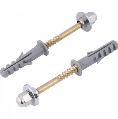 Kit  Fixação Sanitário Latão Com 02 Peças - Vonder
