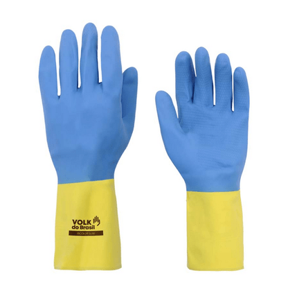 Luva Látex Neoprene Bicolor - Volk