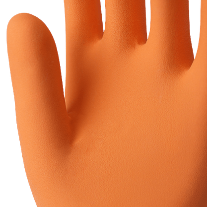 Luva Látex Plus Laranja - Sanro