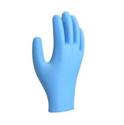 Luva Nitril Light  Azul Com 100 - Super Safety