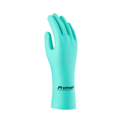 Luva Nitrílica Luvanit Verde 45cm - Promat