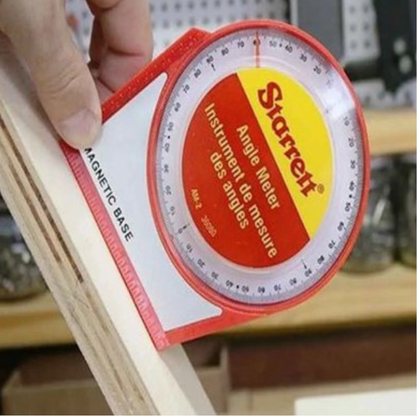 Medidor De Ângulos Com Base Magnética 0-90g  Graduação De 1 Grau Starrett