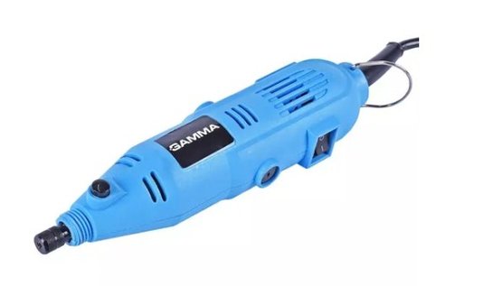 Micro Retifica 130W Com Kit Acessórios 252 Peças - Gamma