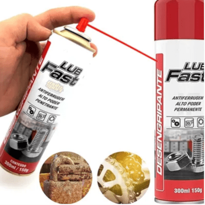 Óleo Desengripante Proteção Contra Ferrugem Lub Fast 300ml Aeroflex