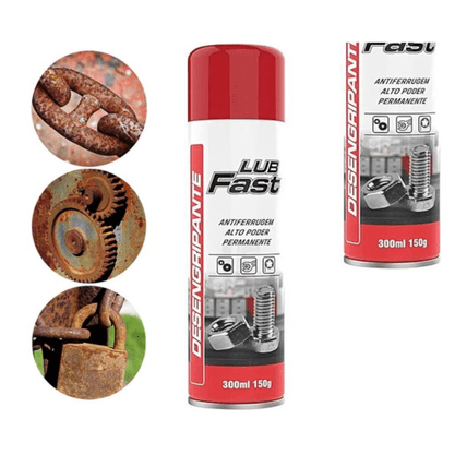 Óleo Desengripante Proteção Contra Ferrugem Lub Fast 300ml Aeroflex