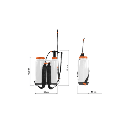 Pulverizador Costal Manual 20 Litros - Tramontina