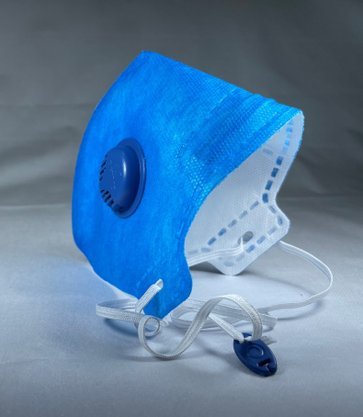 Respirador Azul Com Válvula - Cf tools