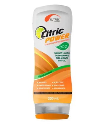 Sabonete Líquido Desengraxante Com Esfoliante Citric power - Nutriex