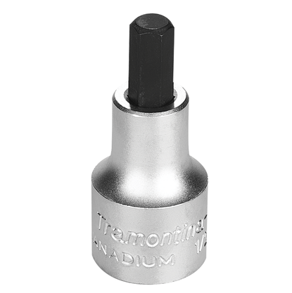 Soquete em Aço Cromo Vanádio Ponta Hexagonal Milímetros encaixe 1/2" - Tramontina Pro