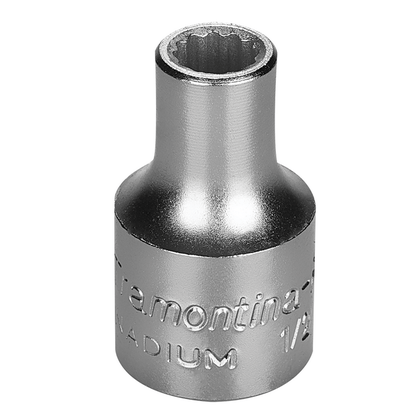 Soquete Estriado Polegadas com Encaixe 1/2" - Tramontina Pro