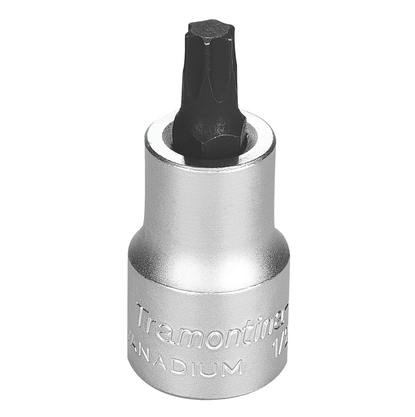 Soquete Ponta Trafix Macho com Encaixe 1/2" - Tramontina Pro
