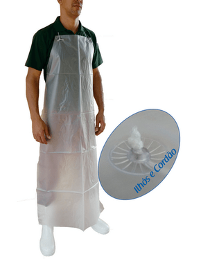 Avental Pvc Transparente 0.65 x 1.20 - Brascamp