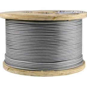 Cabo Aço Galvanizado  6,4mm  1/4" 6 X 7 - Starfer