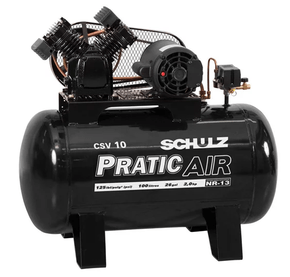 Compressor Ar  10/100-Csv-C/ Mono. Pratic Air - Schulz