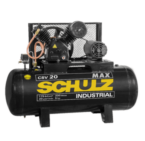 Compressor Ar  20/200 175 LBS MAX 220/380V - Schulz