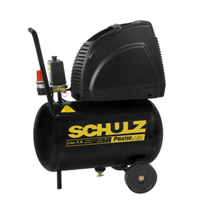 Compressor Ar  7,5/20 - Mon. 1,5Hp Pratic Air Com Rodas - Schulz
