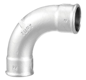 Curva Galvanizada Fêmea/Fêmea 90 Gr - Tupy