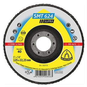 Disco Flap 7" SMT 624 Supra Alta Taxa De Remoção Klingspor