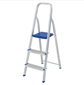 Escada Alumínio 3 Degraus Doméstica - Mor