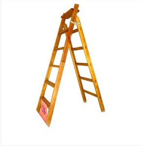 ESCADA MADEIRA PINTOR 5 DEGRAUS
