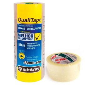 Fita Transparente (Preço Por Unidade ) - Adelbras