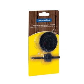 Jogo de Serras Copo para Madeira 5 Peças - Tramontina