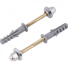 Kit  Fixação Sanitário Latão Com 02 Peças - Vonder