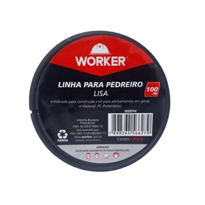 Linha Nylon Pedreiro  0.8mm - Worker