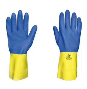 Luva Látex Neoprene Bicolor  9 - G - Kalipso
