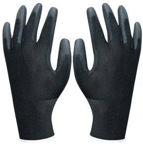 Luva Preta PU - Plastcor
